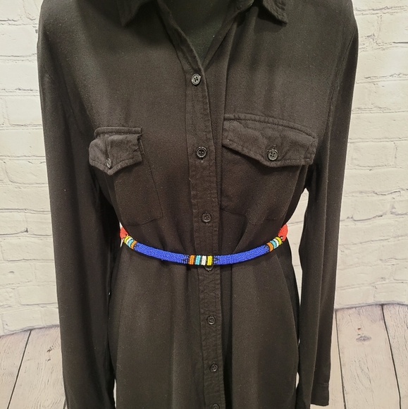 ~ BOGO ⏰Beaded Leather Fringe Belt - Picture 3 of 7